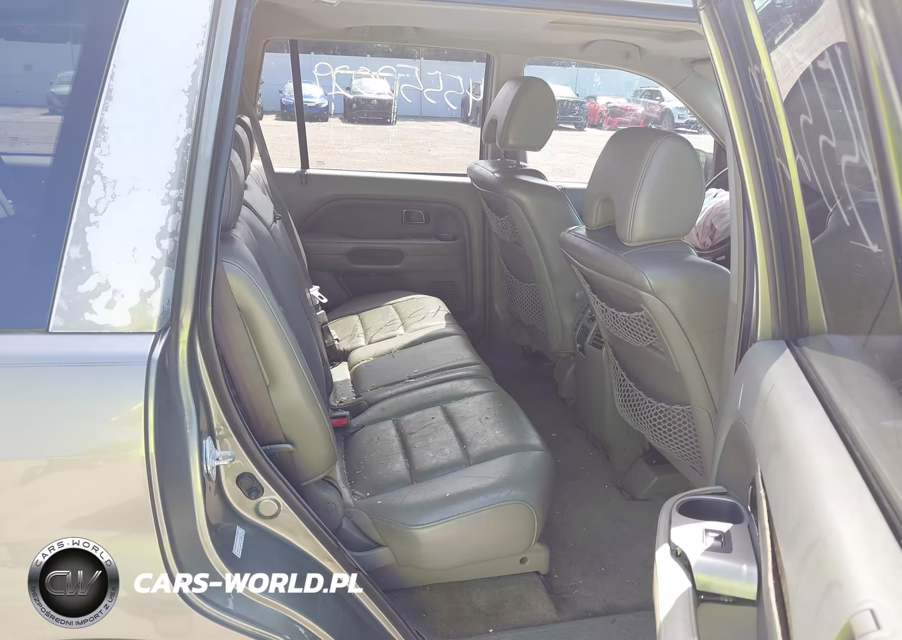 2007 Honda Pilot Ex-L VIN:2HKYF18767H501755 - 8