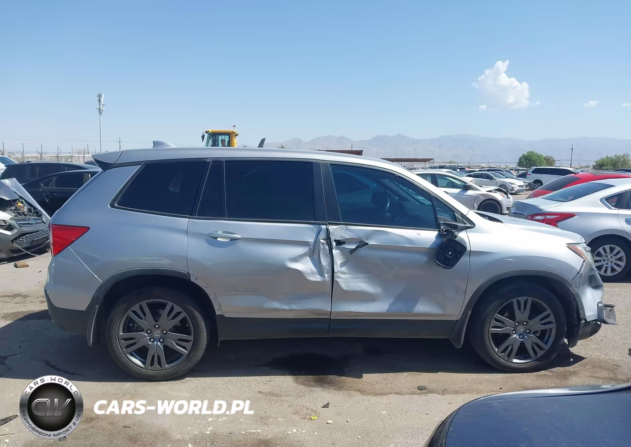 2021 Honda Passport 2Wd Ex-L VIN:5FNYF7H56MB008265 - 14