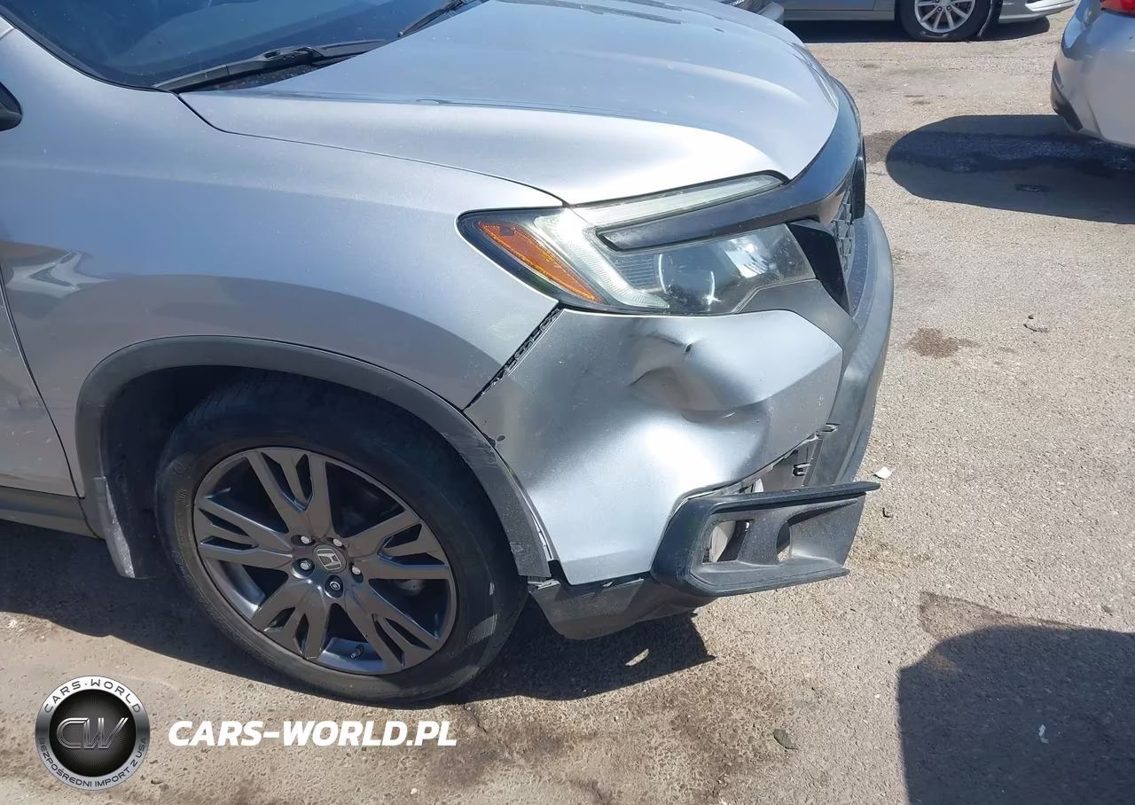 2021 Honda Passport 2Wd Ex-L VIN:5FNYF7H56MB008265 - 18