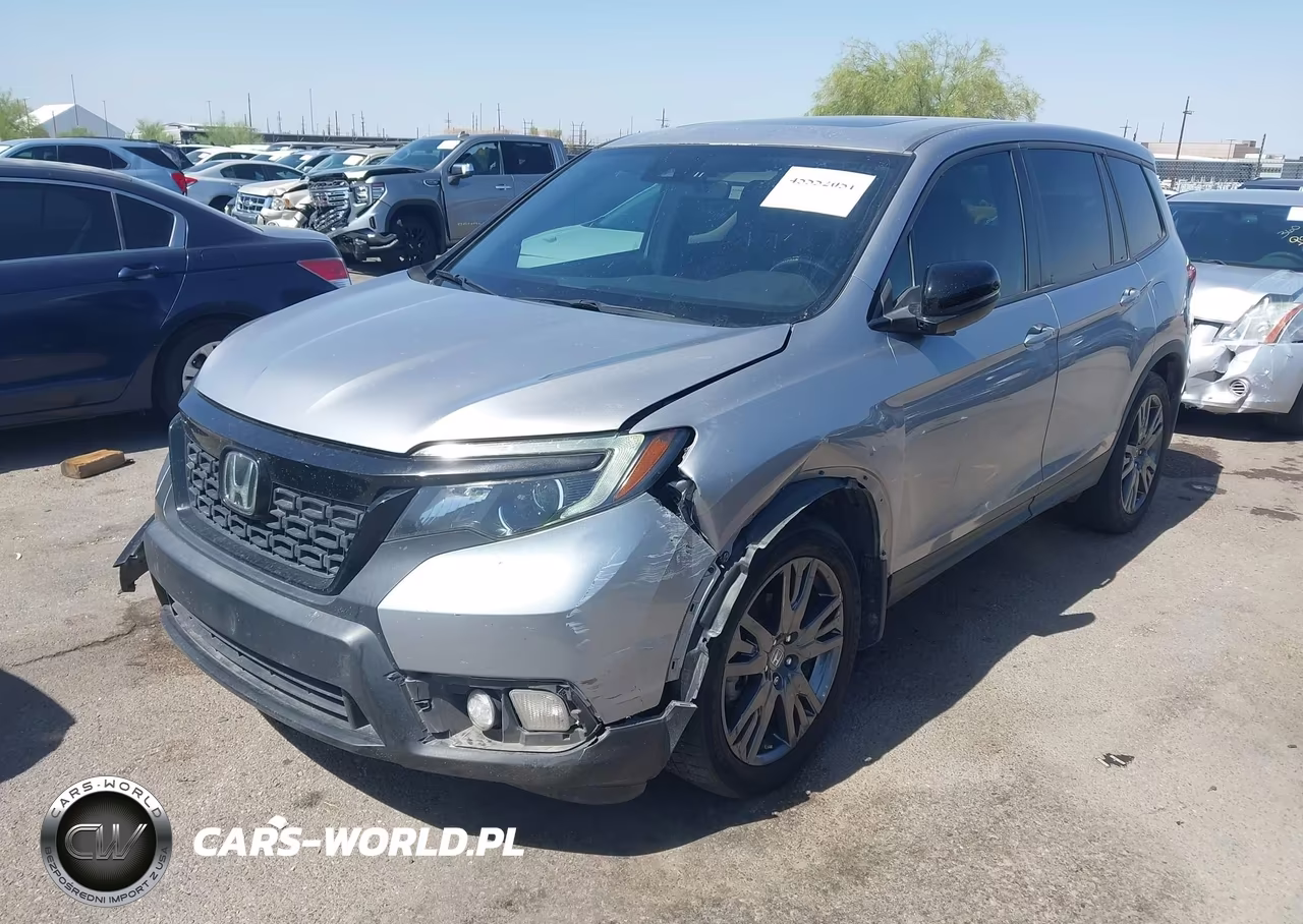2021 Honda Passport 2Wd Ex-L VIN:5FNYF7H56MB008265 - 2