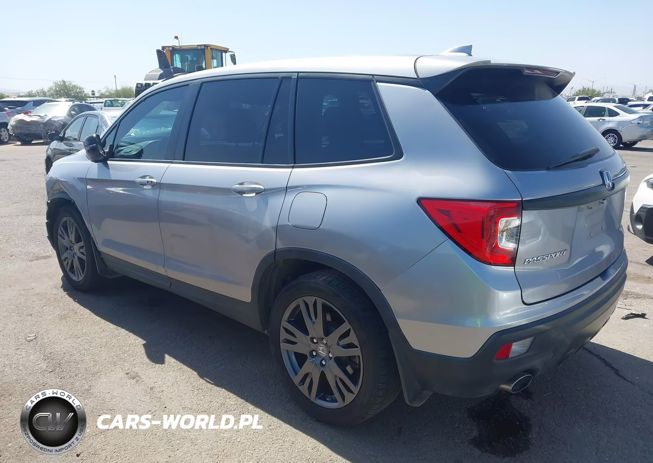 2021 Honda Passport 2Wd Ex-L VIN:5FNYF7H56MB008265 - 3