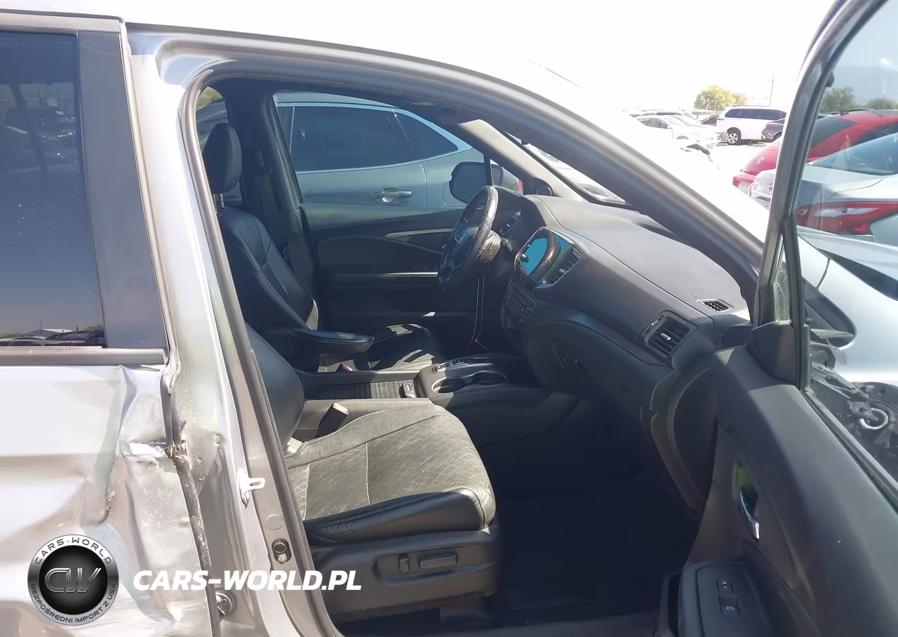 2021 Honda Passport 2Wd Ex-L VIN:5FNYF7H56MB008265 - 5