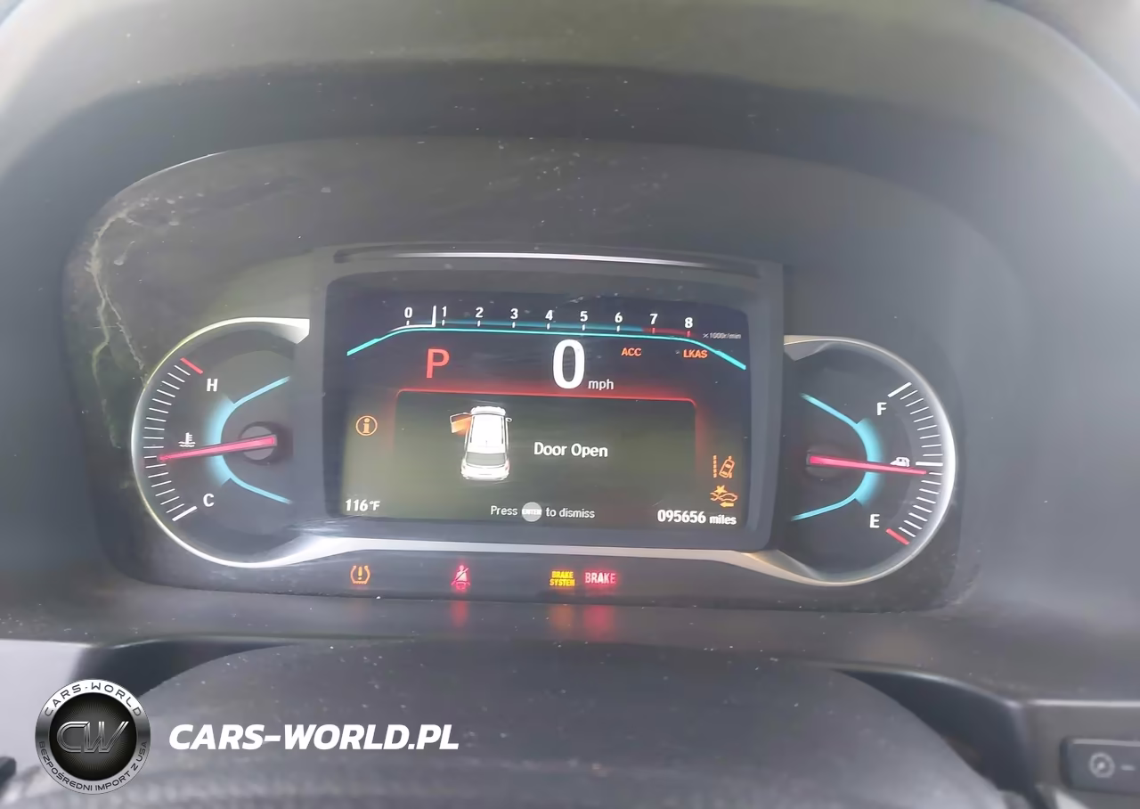 2021 Honda Passport 2Wd Ex-L VIN:5FNYF7H56MB008265 - 7