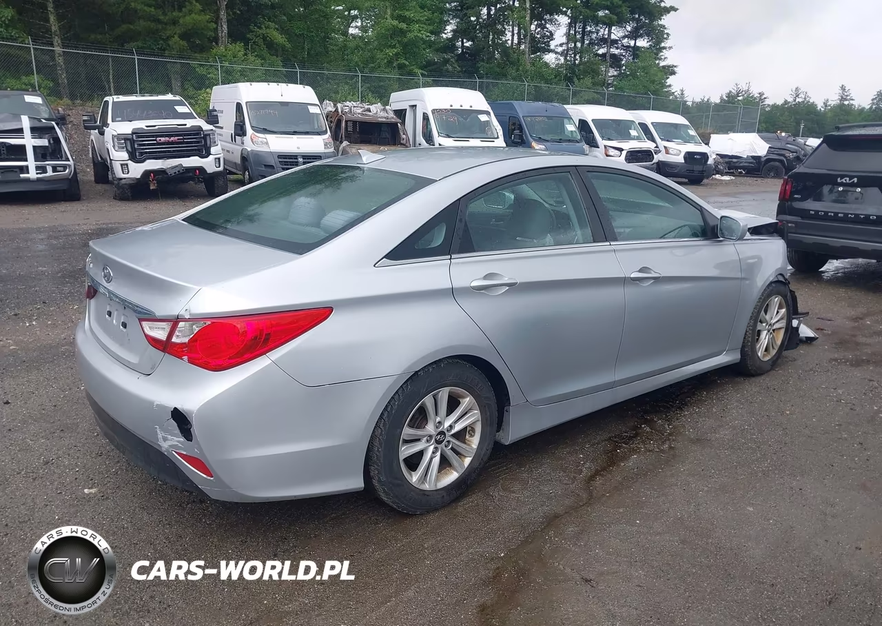 2014 Hyundai Sonata Gls VIN:5NPEB4AC9EH901409 - 4