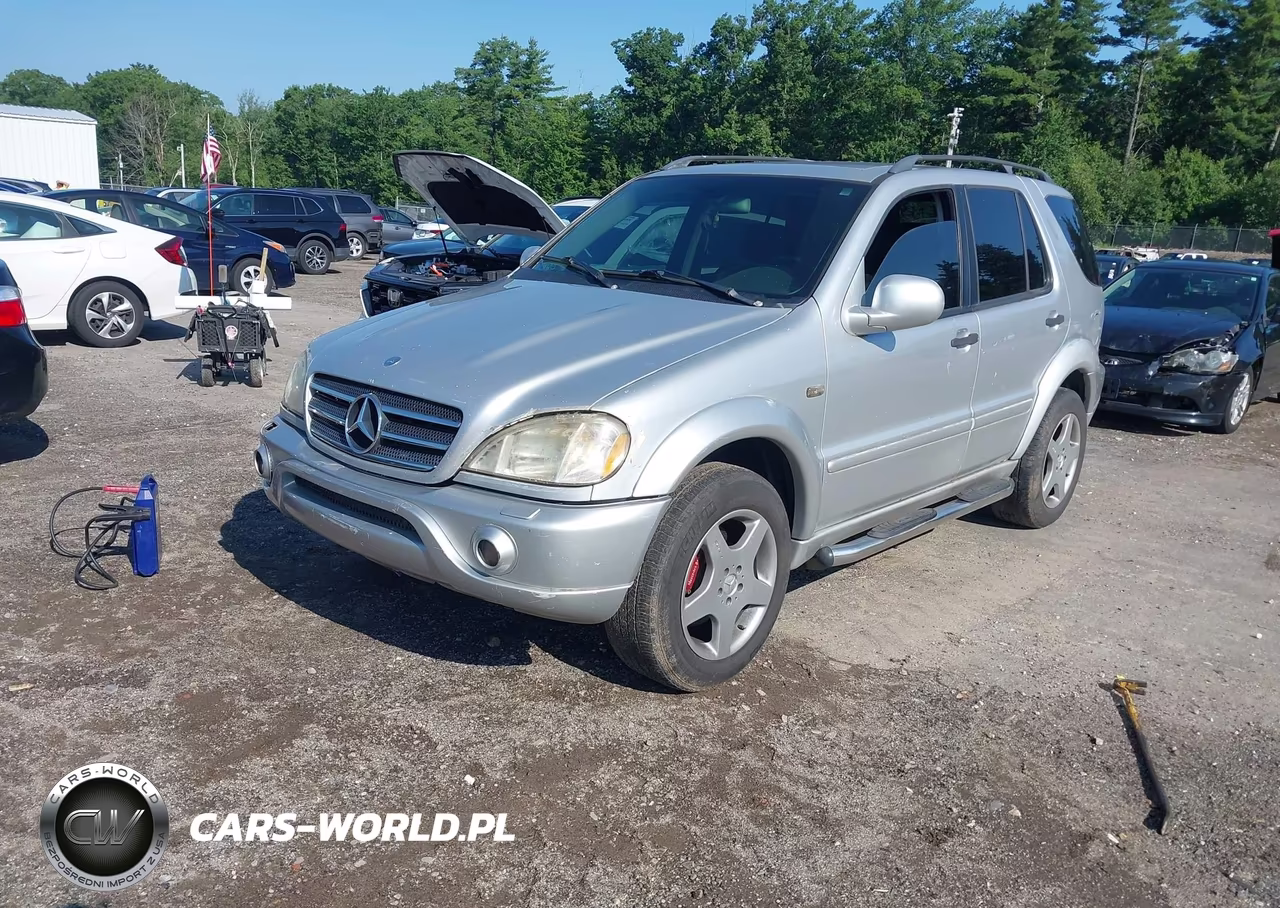 2001 Mercedes-Benz Ml 55 Amg VIN:4JGAB74E11A253851 - 2