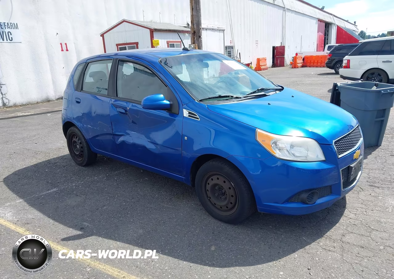2009 Chevrolet Aveo Lt VIN:KL1TD66E19B305829 - 1