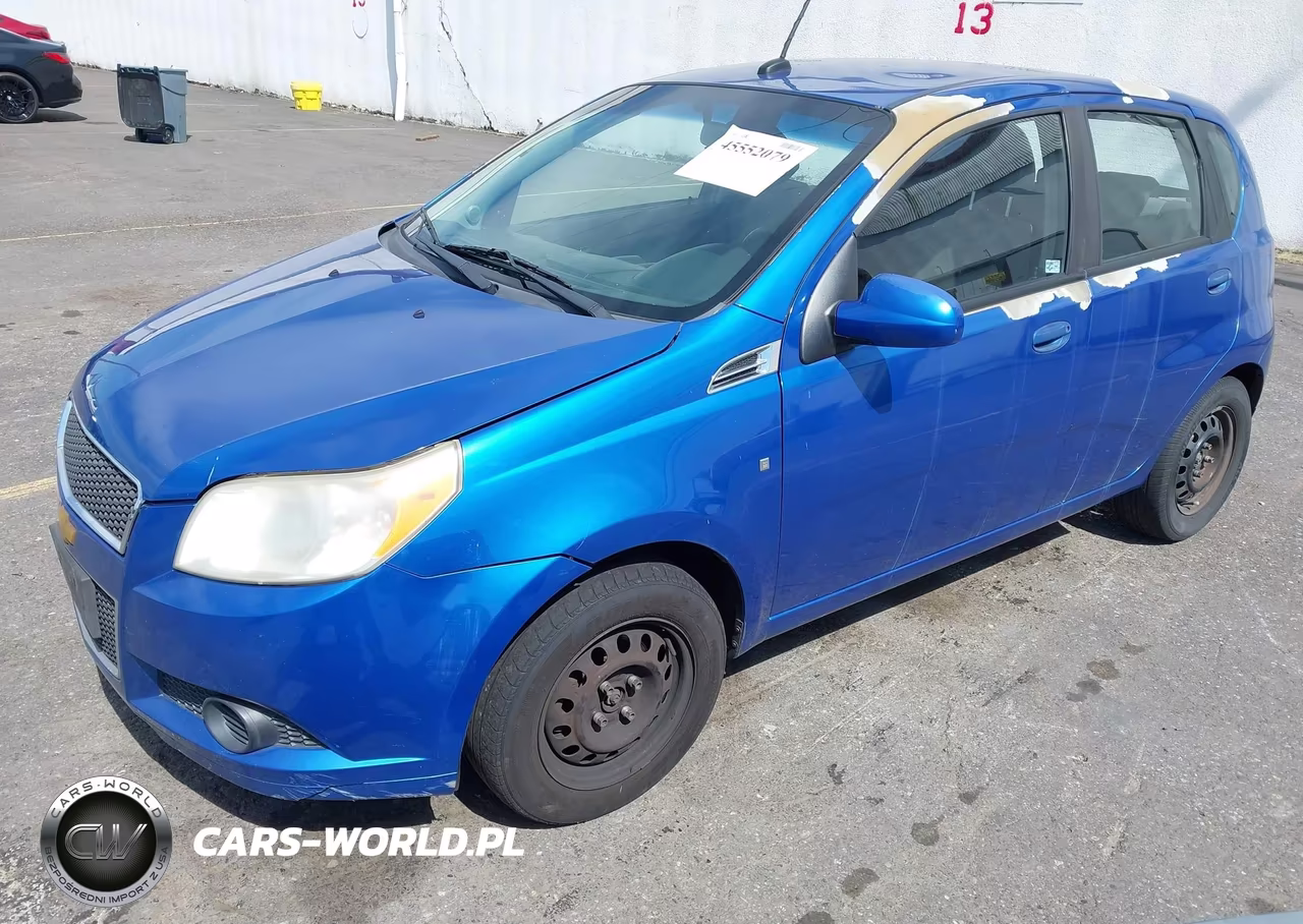 2009 Chevrolet Aveo Lt VIN:KL1TD66E19B305829 - 2