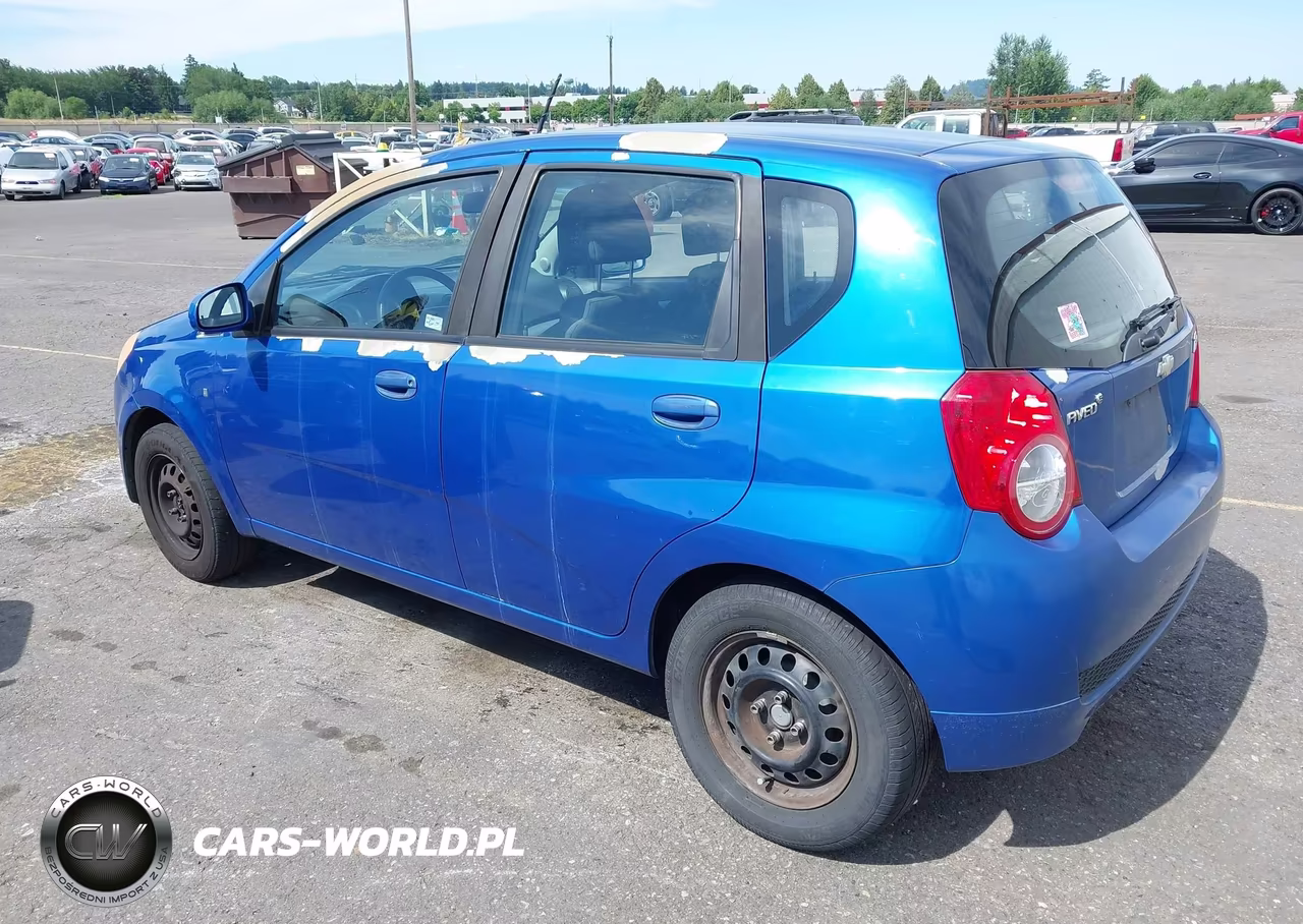 2009 Chevrolet Aveo Lt VIN:KL1TD66E19B305829 - 3