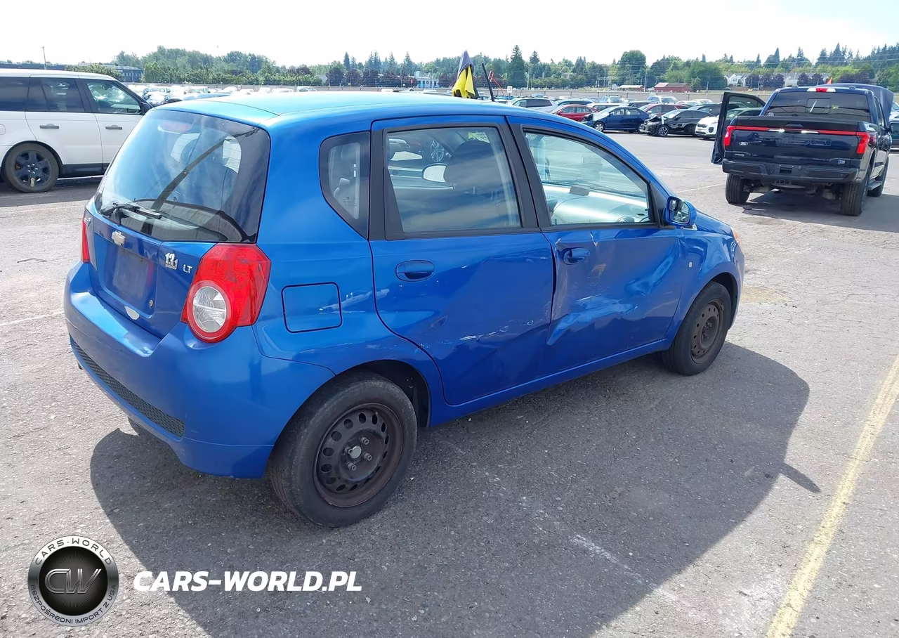 2009 Chevrolet Aveo Lt VIN:KL1TD66E19B305829 - 4