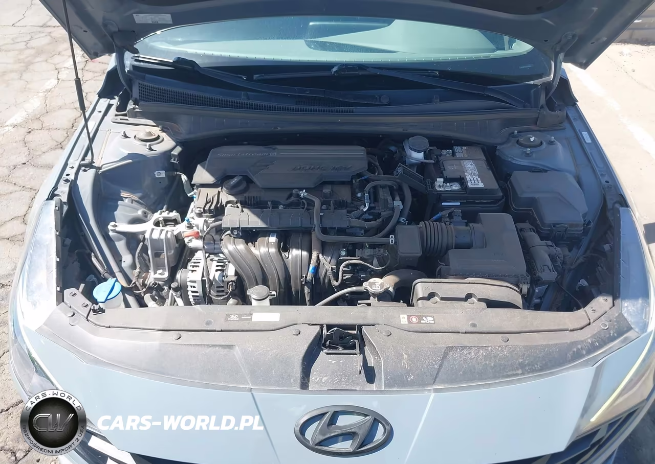 2022 Hyundai Elantra Sel VIN:KMHLM4AG2NU350391 - 10