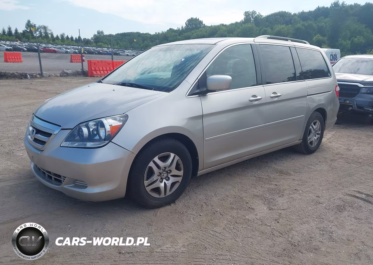 2006 Honda Odyssey Ex-L VIN:5FNRL38756B026444 - 2