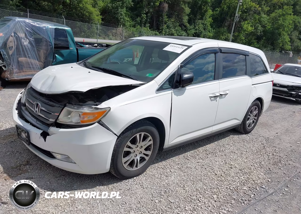 2011 Honda Odyssey Ex-L VIN:5FNRL5H64BB103124 - 2