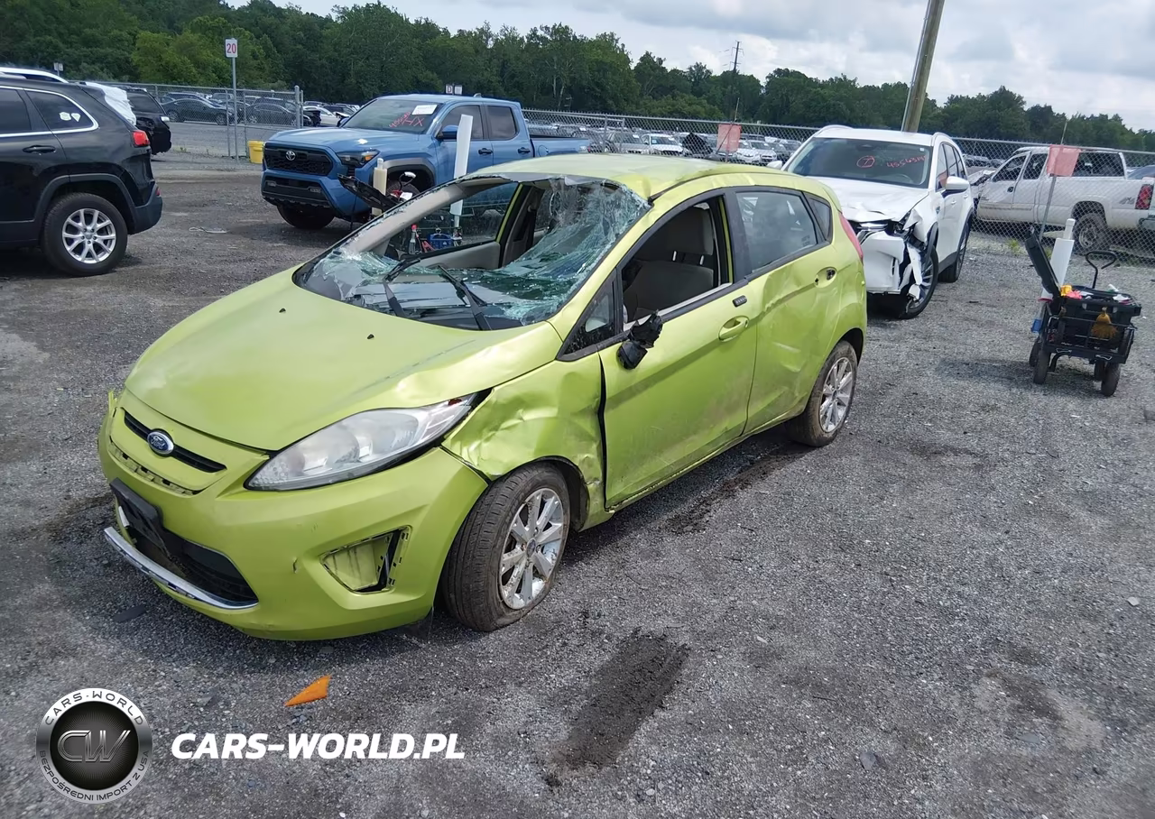 2012 Ford Fiesta Se VIN:3FADP4EJ9CM156387 - 2