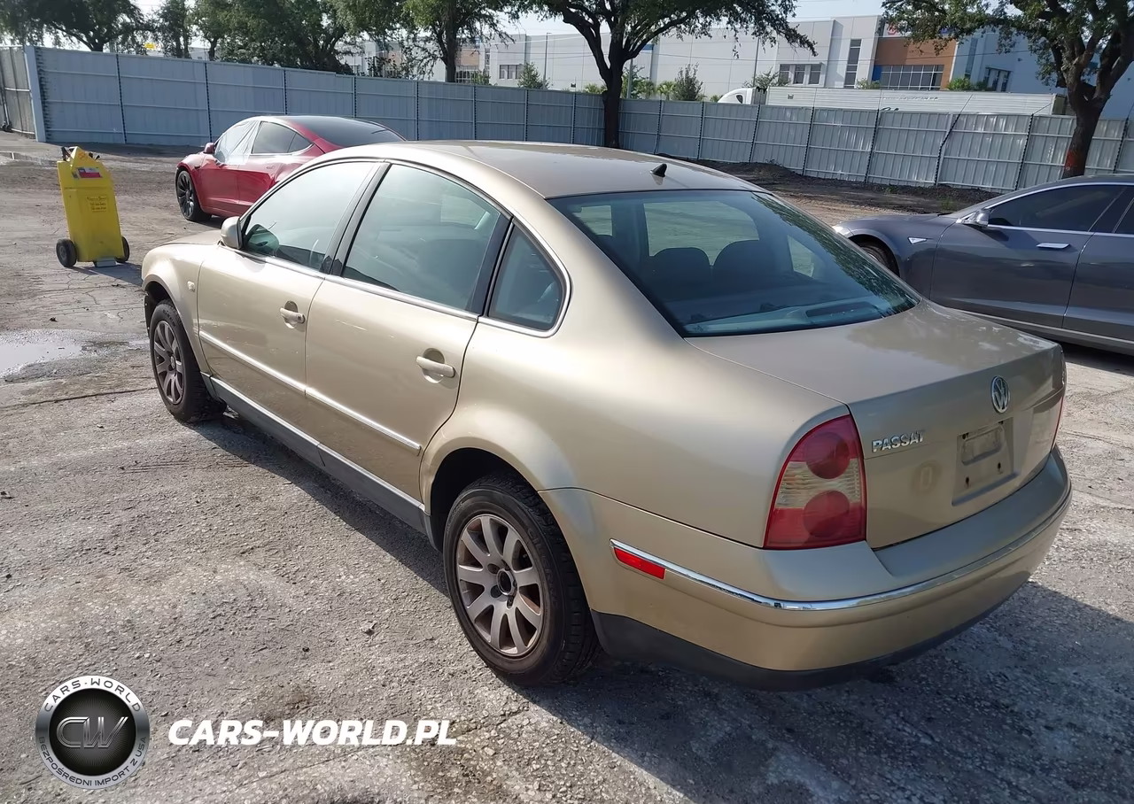 2001 Volkswagen Passat Gls VIN:WVWPD63B31E124657 - 3