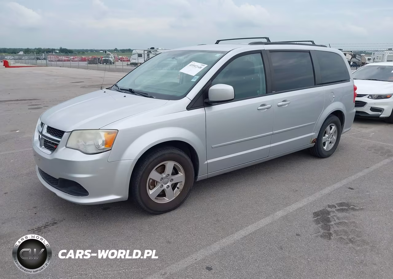 2012 Dodge Grand Caravan Sxt VIN:2C4RDGCG7CR298716 - 2