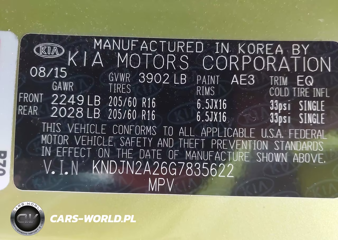 2016 Kia Soul VIN:KNDJN2A26G7835622 - 9