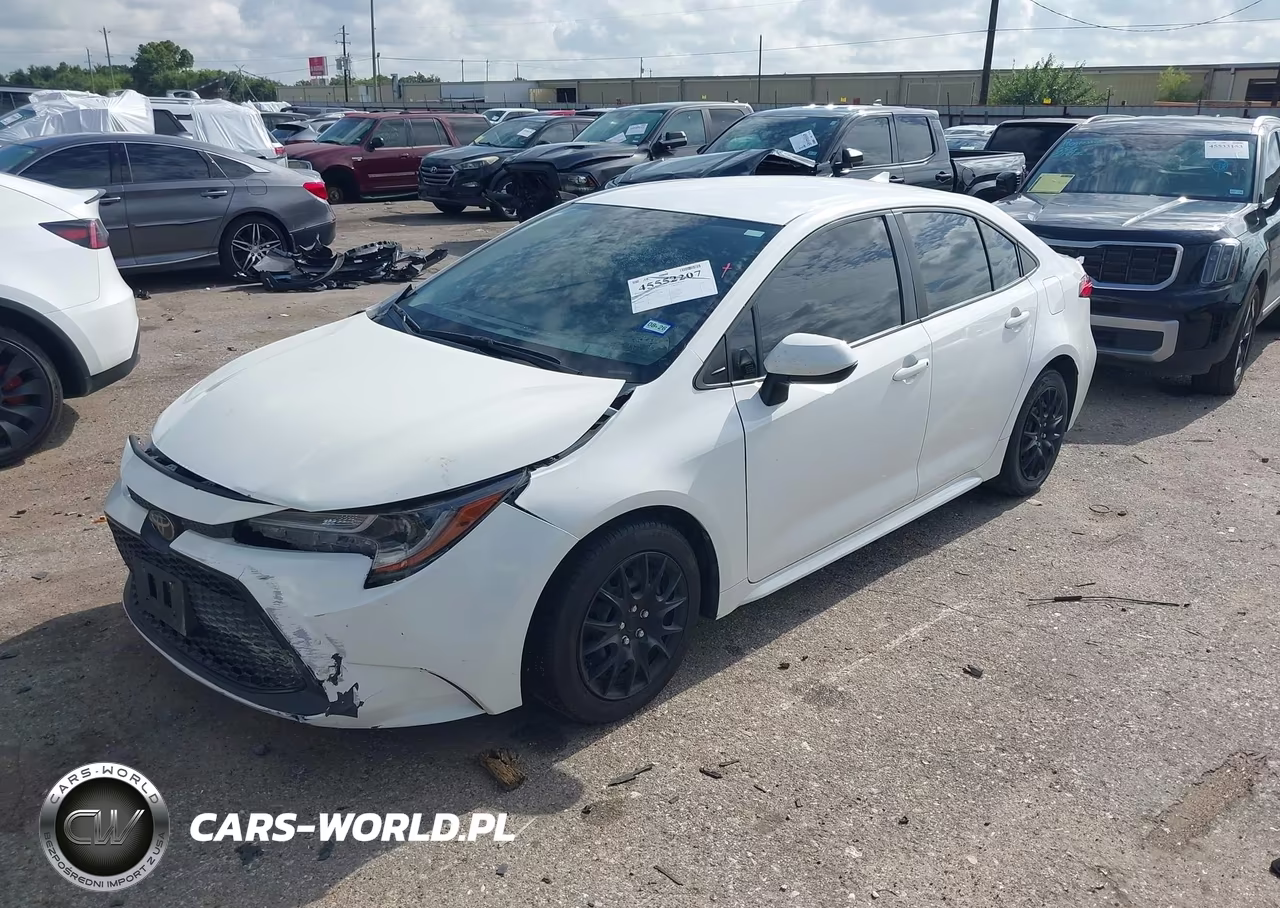 2021 Toyota Corolla Le VIN:JTDEPMAE1MJ169723 - 2