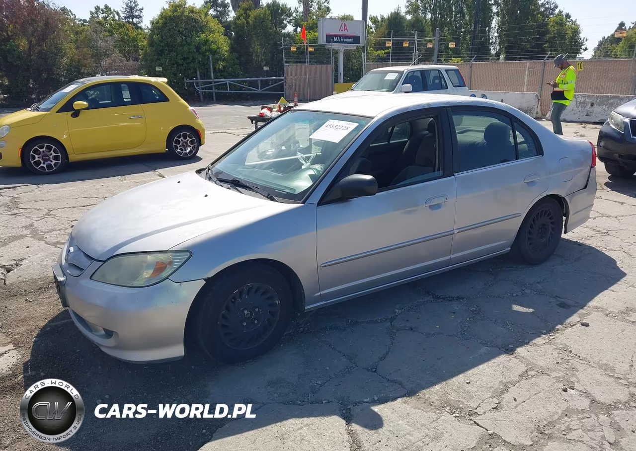 2005 Honda Civic Lx VIN:2HGES16515H551132 - 2
