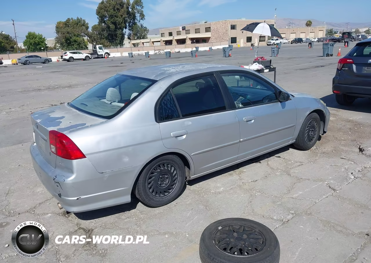 2005 Honda Civic Lx VIN:2HGES16515H551132 - 4