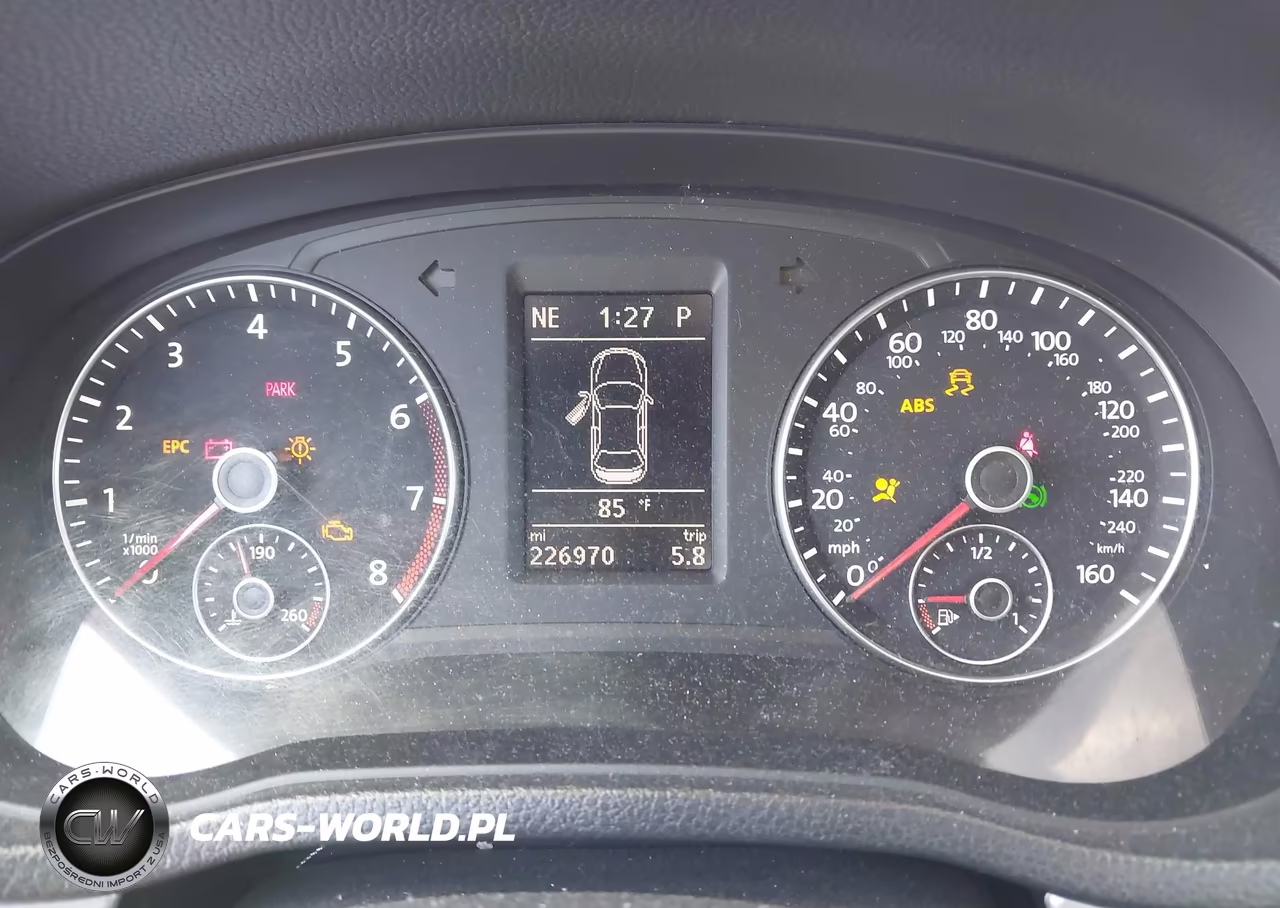 2013 Volkswagen Passat 2.5L Se VIN:1VWBP7A32DC128246 - 7