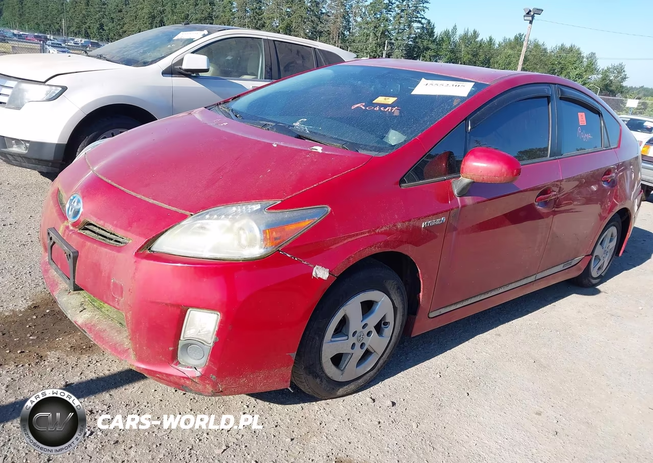 2010 Toyota Prius Iv VIN:JTDKN3DUXA0181019 - 2