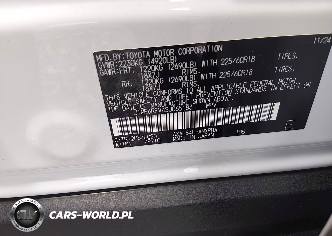 2025 Toyota Rav4 Hybrid Xse VIN:JTME6RFV4SJ065183 - 9