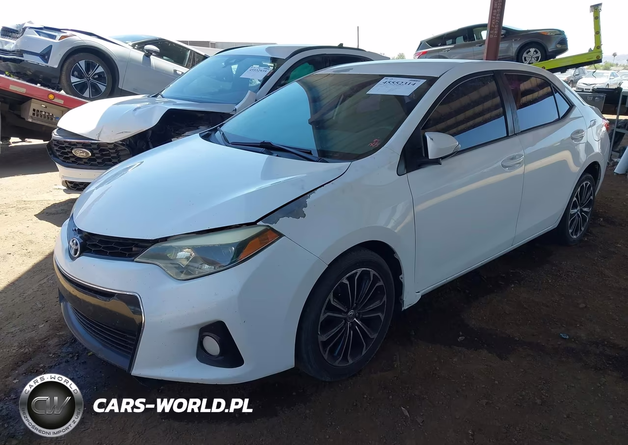 2015 Toyota Corolla S Plus VIN:5YFBURHE1FP352021 - 2