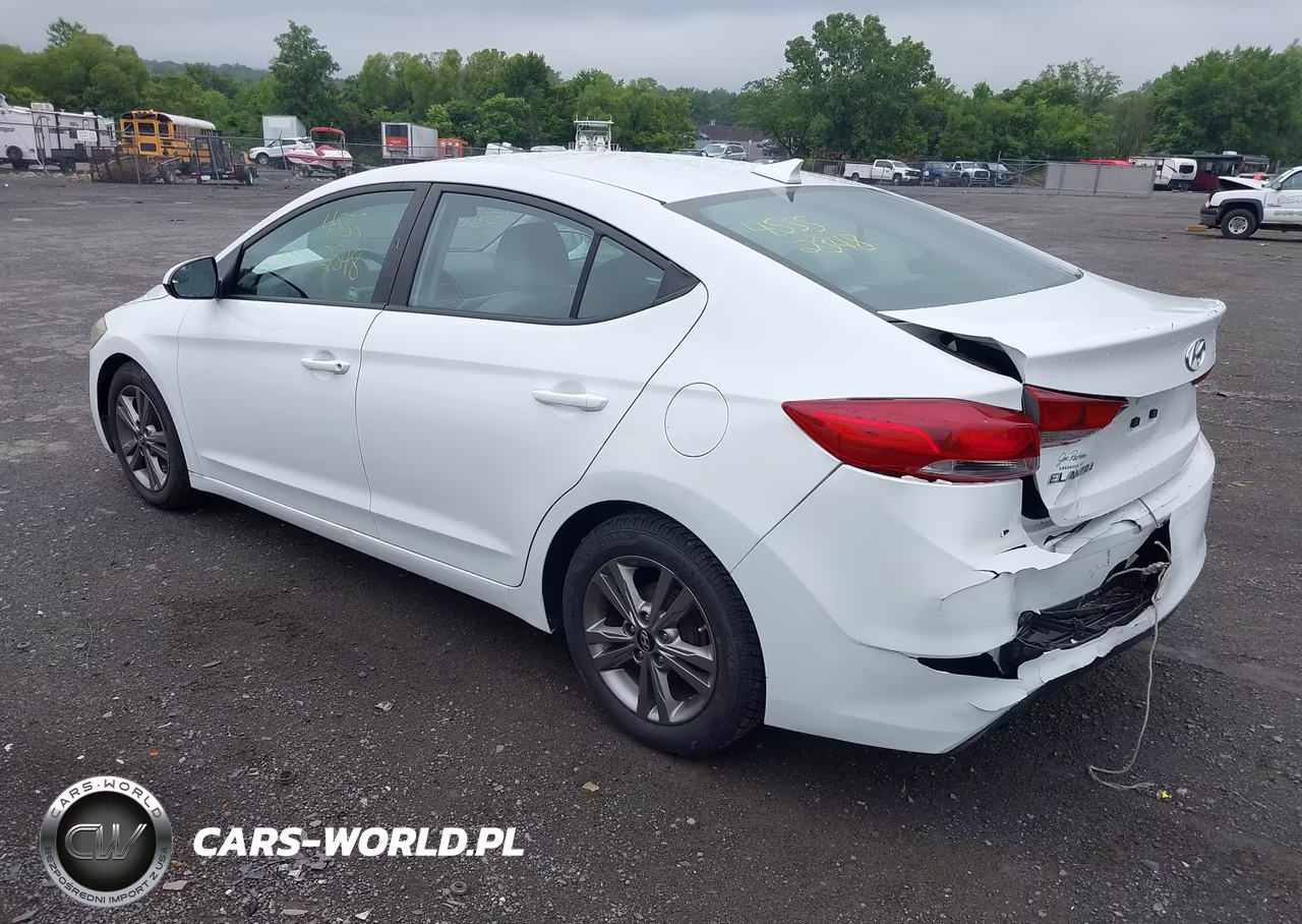 2017 Hyundai Elantra Se VIN:5NPD84LF9HH144081 - 3