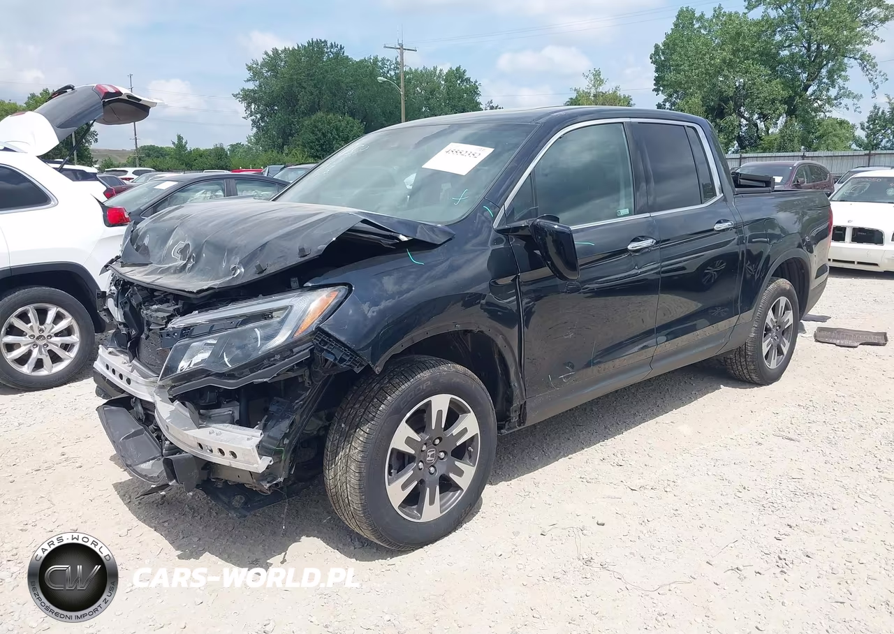 2019 Honda Ridgeline Rtl-E VIN:5FPYK3F78KB030247 - 2