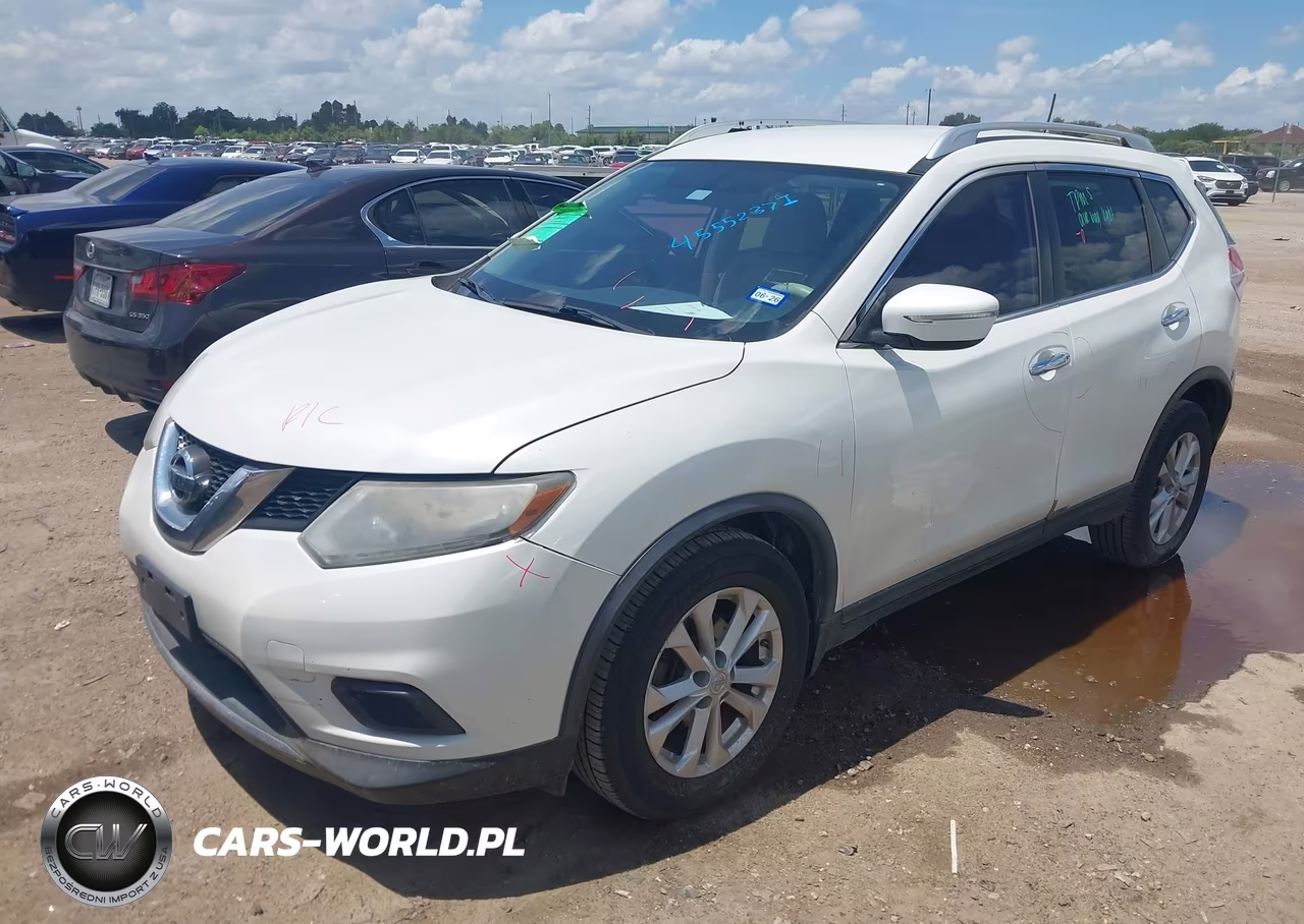 2015 Nissan Rogue Sv VIN:KNMAT2MT4FP564651 - 2