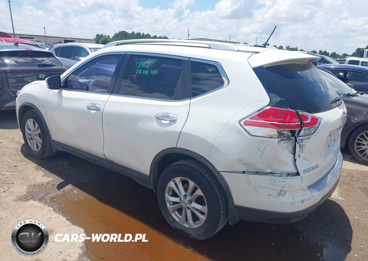 2015 Nissan Rogue Sv VIN:KNMAT2MT4FP564651 - 3