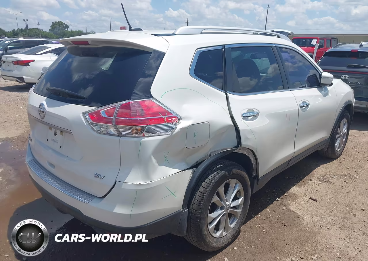 2015 Nissan Rogue Sv VIN:KNMAT2MT4FP564651 - 4