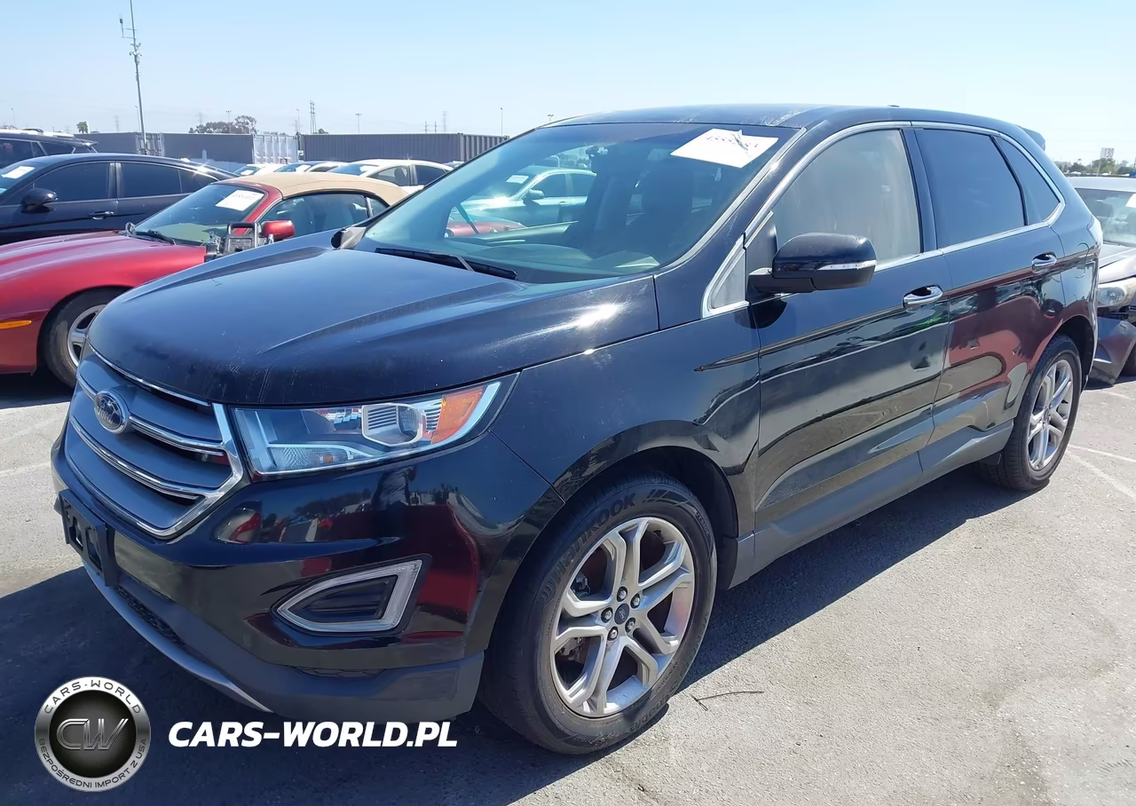2017 Ford Edge Titanium VIN:2FMPK3K9XHBB90191 - 2