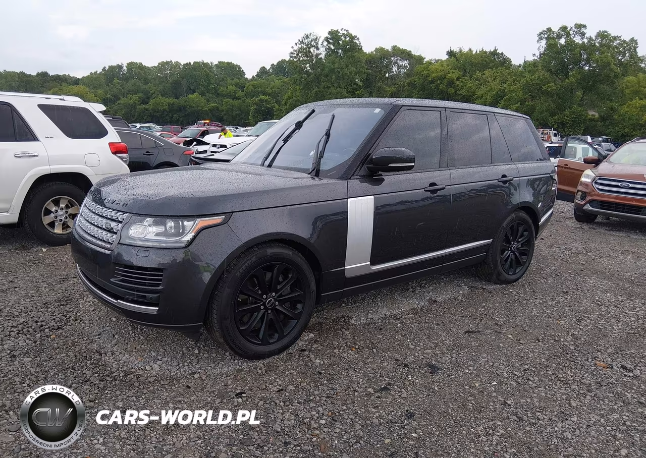 2016 Land Rover Range Rover 3.0L V6 Supercharged Hse VIN:SALGS2PF8GA296266 - 2