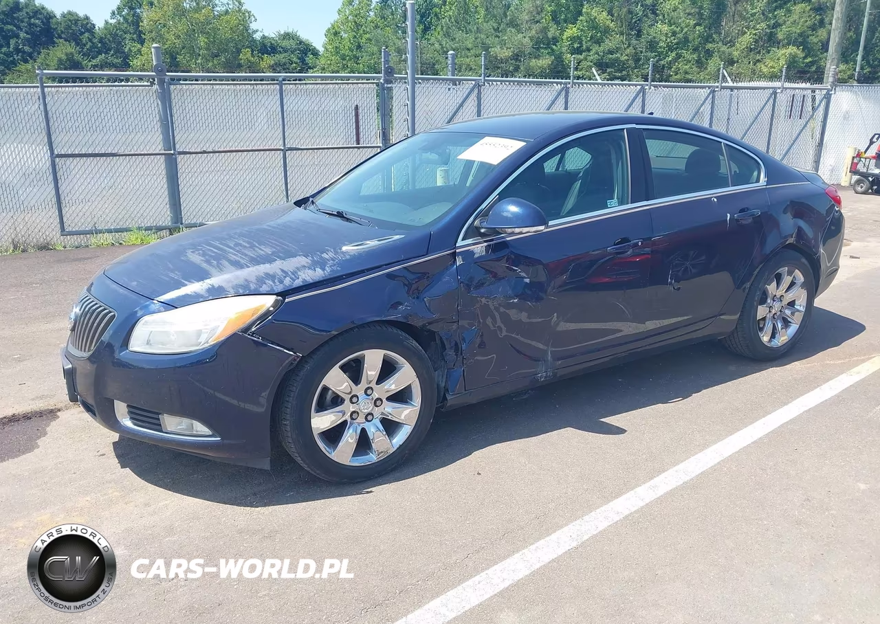 2012 Buick Regal VIN:2G4GR5EKXC9154927 - 2