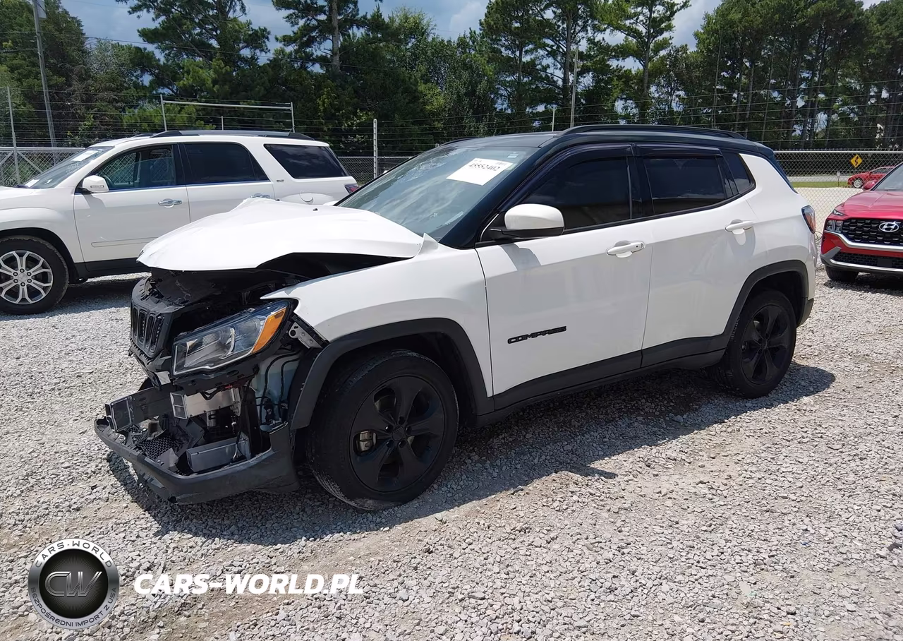2021 Jeep Compass Altitude Fwd VIN:3C4NJCBB9MT570879 - 2