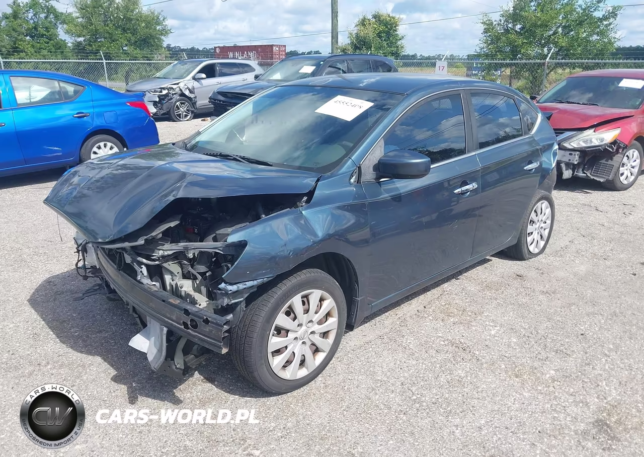 2016 Nissan Sentra Sv VIN:3N1AB7AP7GY308725 - 2
