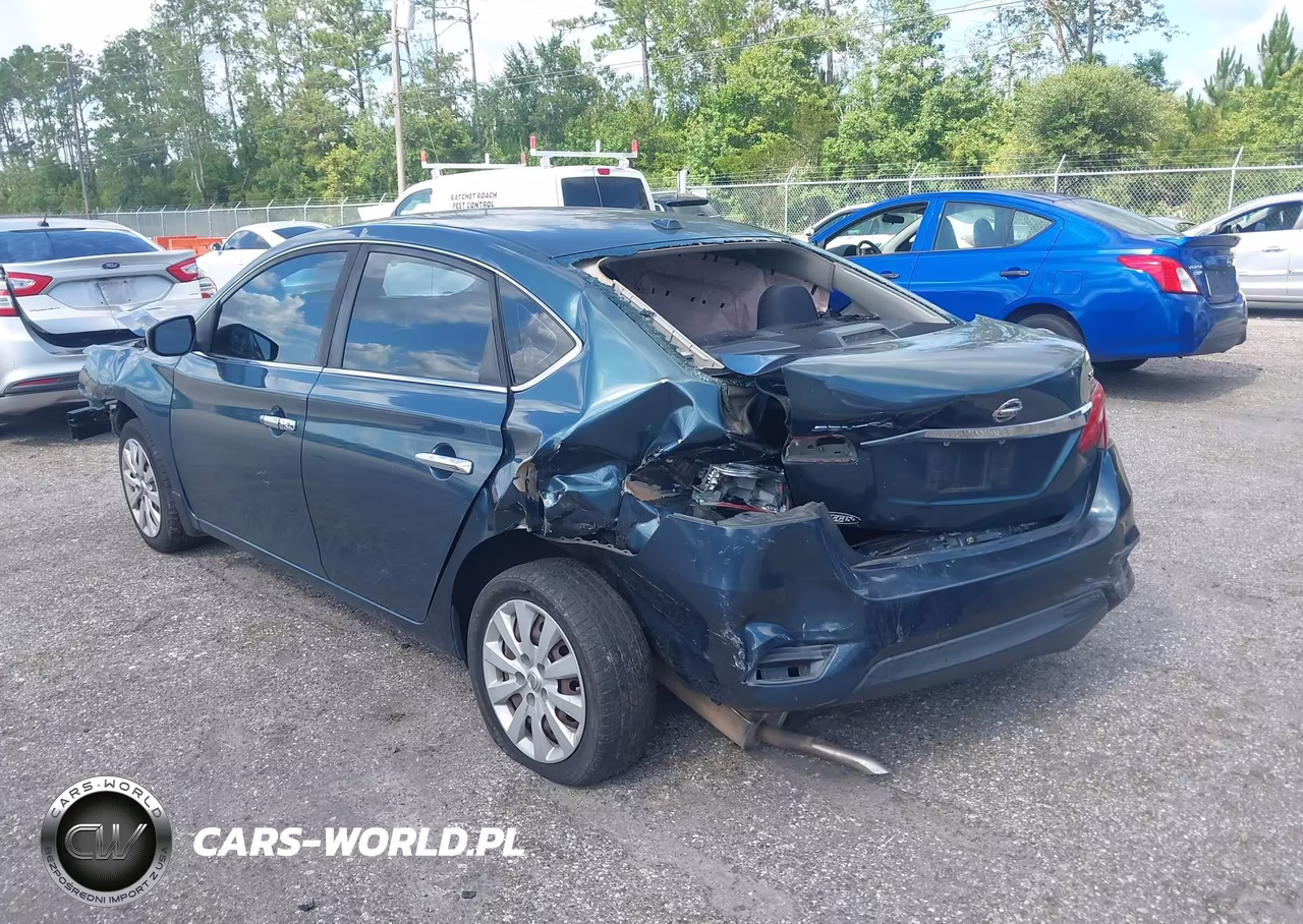 2016 Nissan Sentra Sv VIN:3N1AB7AP7GY308725 - 3
