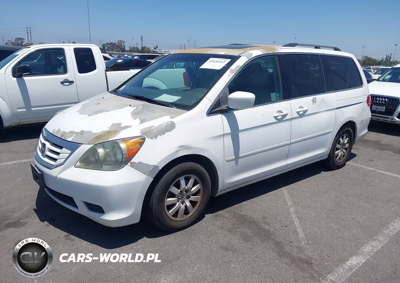 2008 Honda Odyssey Ex-L VIN:5FNRL38798B056761 - 2