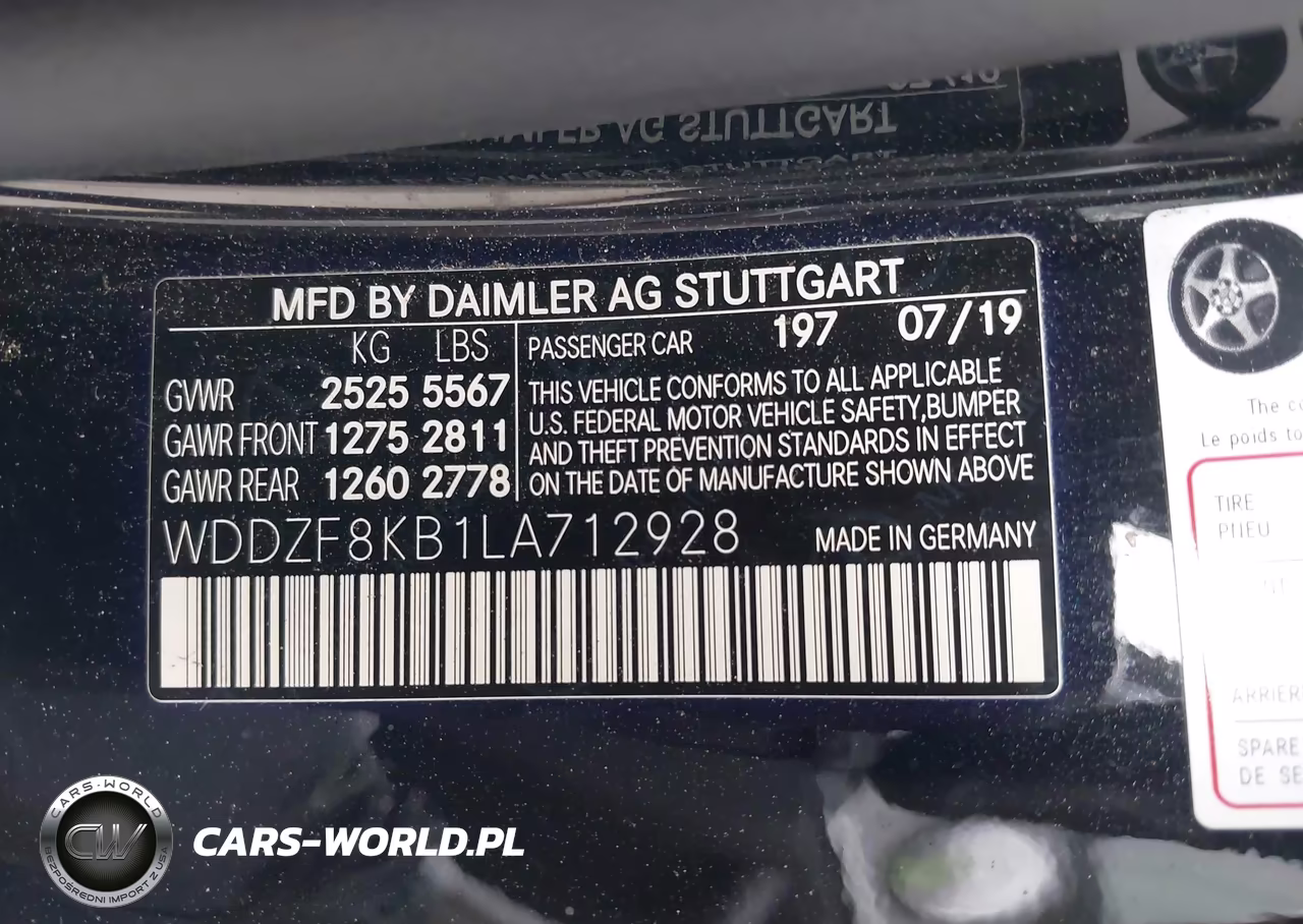2020 Mercedes-Benz Amg E 63 S 4Matic VIN:WDDZF8KB1LA712928 - 9