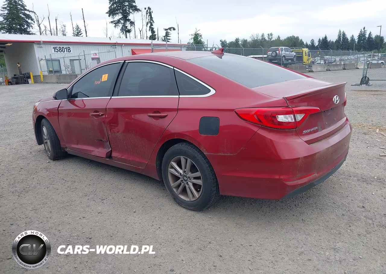 2016 Hyundai Sonata Se VIN:5NPE24AF8GH361662 - 3