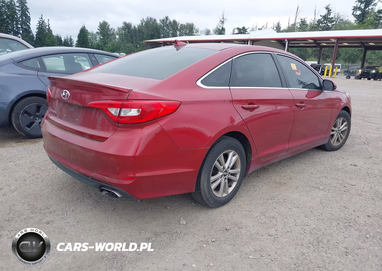 2016 Hyundai Sonata Se VIN:5NPE24AF8GH361662 - 4