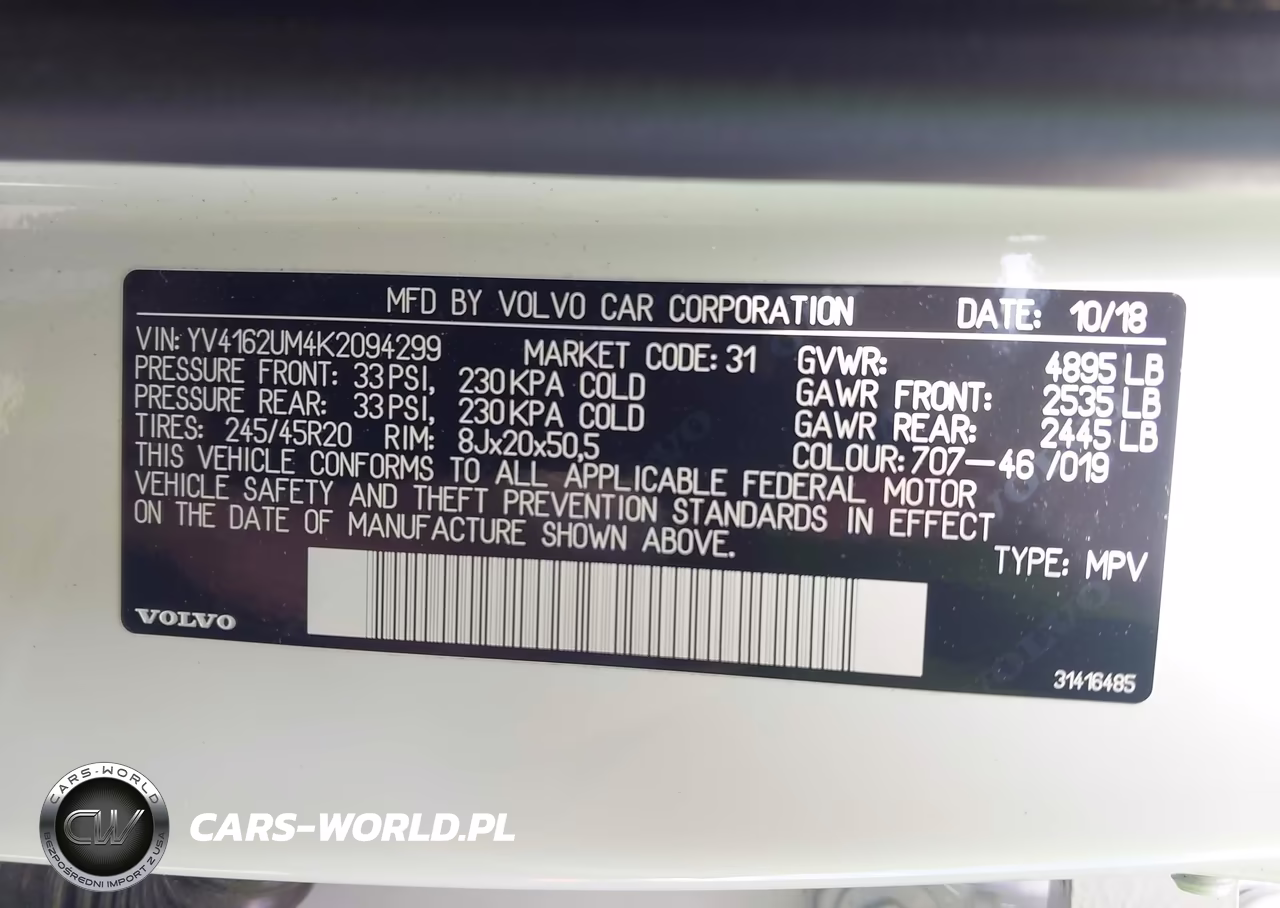 2019 Volvo Xc40 T5 R-Design VIN:YV4162UM4K2094299 - 9