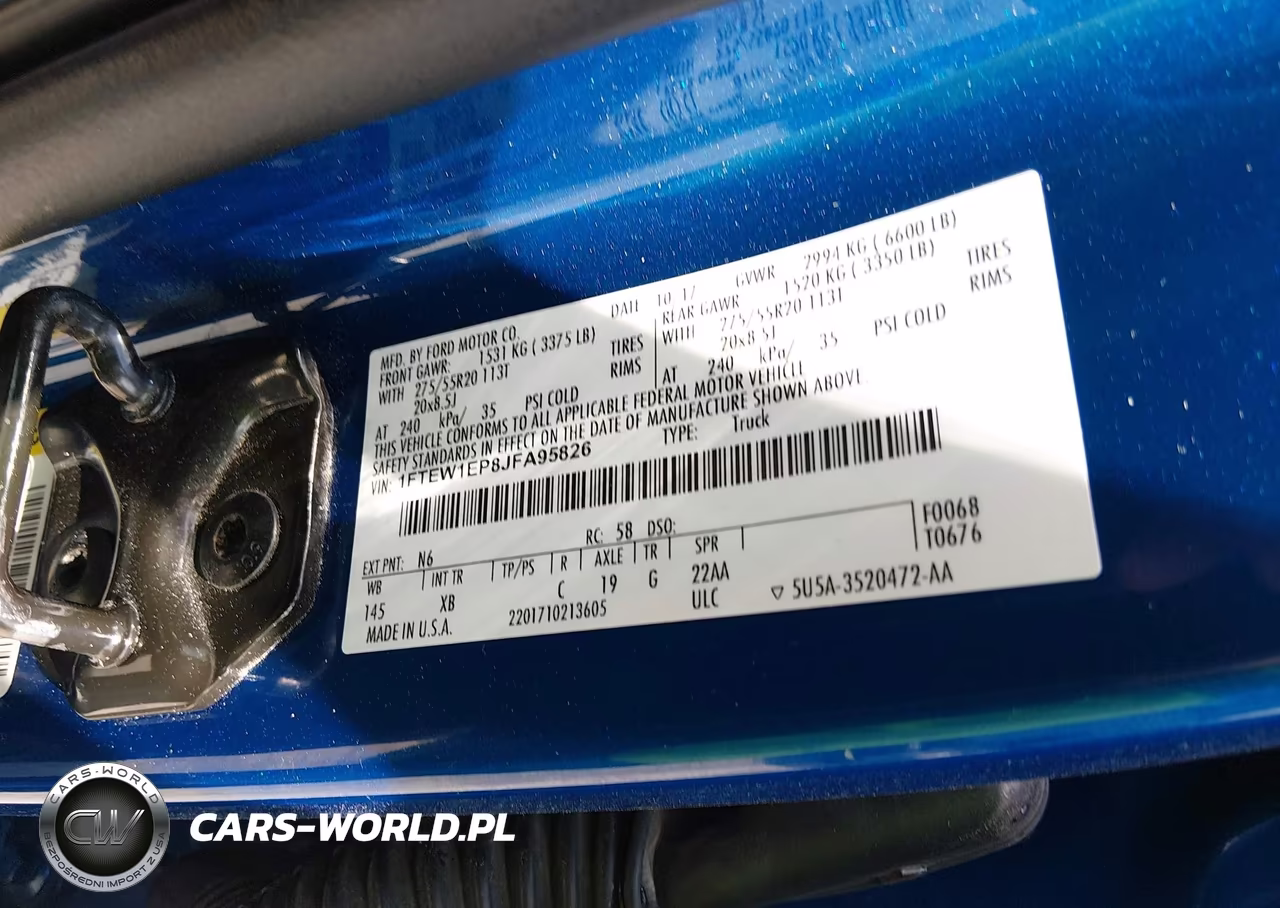 2018 Ford F-150 Xlt VIN:1FTEW1EP8JFA95826 - 9