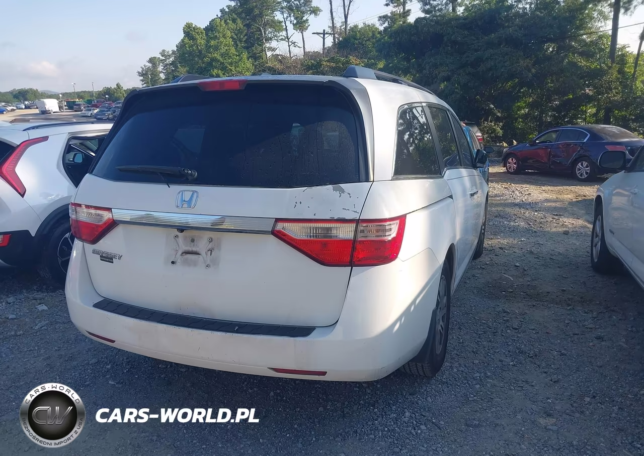 2012 Honda Odyssey Ex-L VIN:5FNRL5H69CB043360 - 4