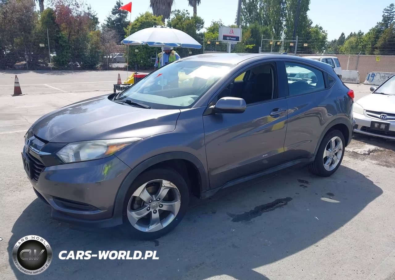 2017 Honda Hr-V Lx VIN:3CZRU6H3XHG706262 - 2