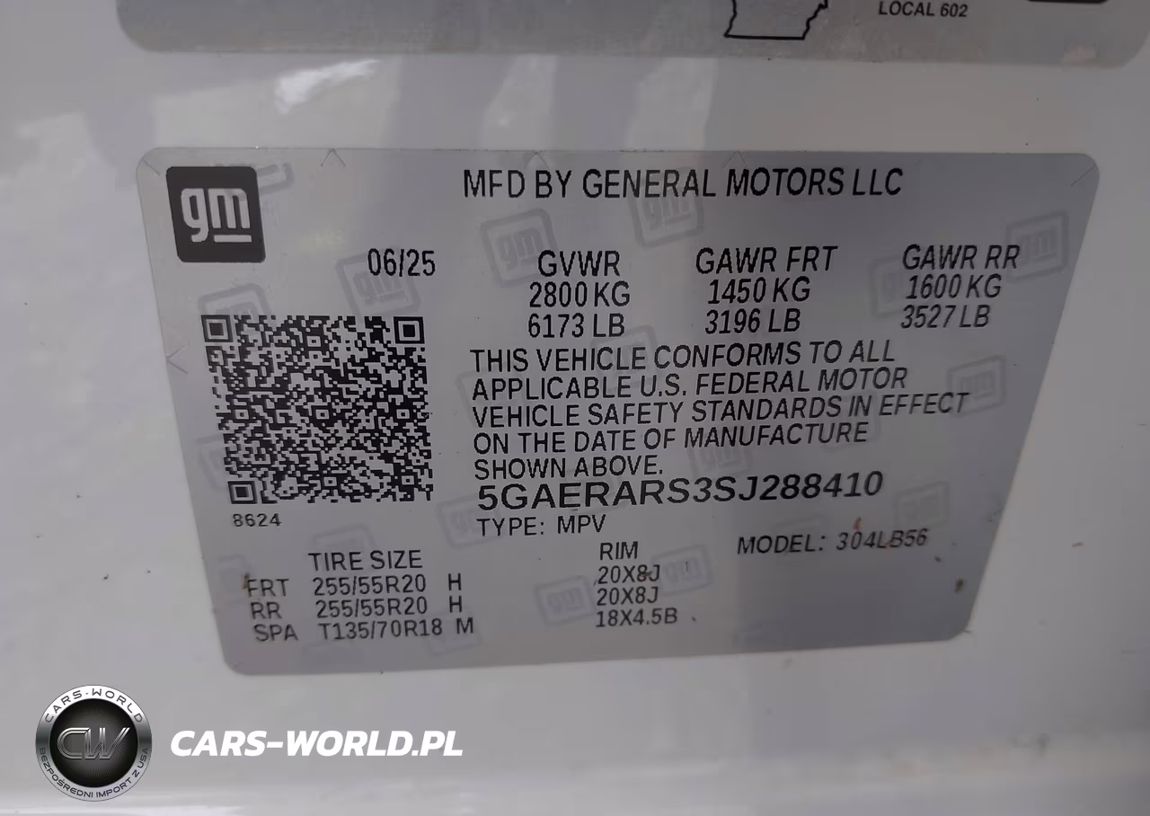 2025 Buick Enclave Preferred Fwd VIN:5GAERARS3SJ288410 - 9