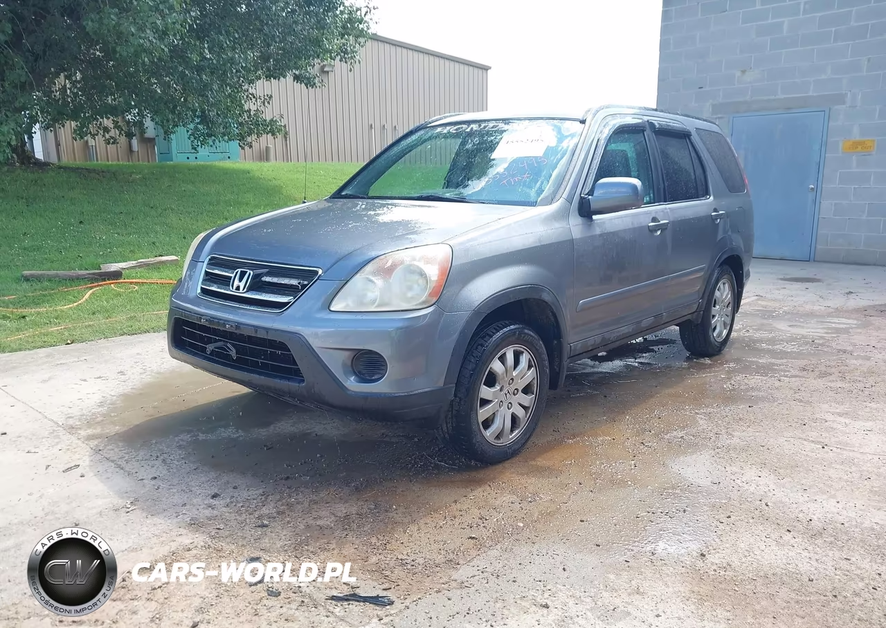2006 Honda Cr-V Se VIN:SHSRD78906U432825 - 2