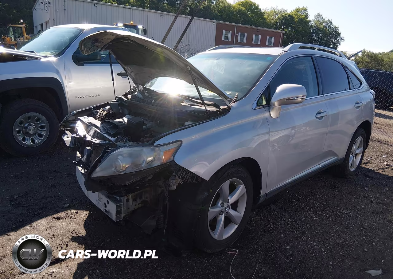 2010 Lexus Rx 350 VIN:2T2BK1BA5AC007804 - 2