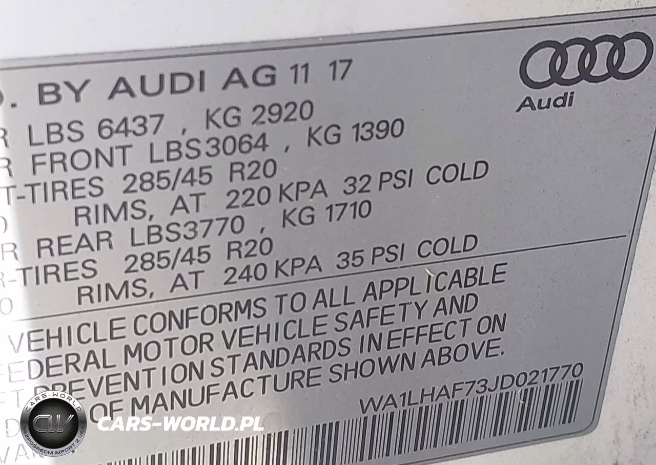 2018 Audi Q7 2.0T Premium VIN:WA1LHAF73JD021770 - 9